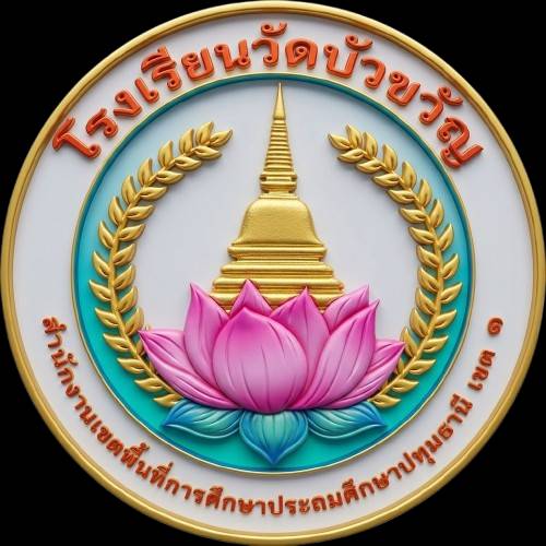 โลโก้ทีมโรงเรียนวัดบัวขวัญ