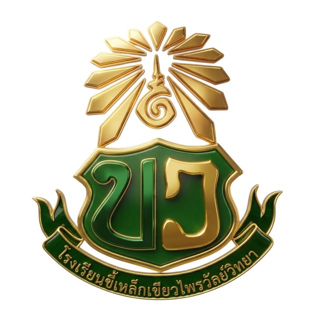 โลโก้ทีมขี้เหล็กเขียวไพรวัลย์วิทยา ทีมชาย